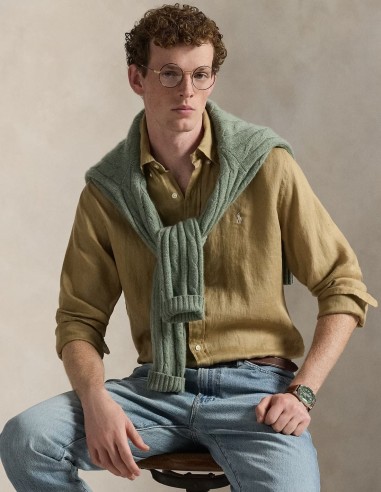 ΠΟΥΚΑΜΙΣΟ LINEN CUSTOM FIT