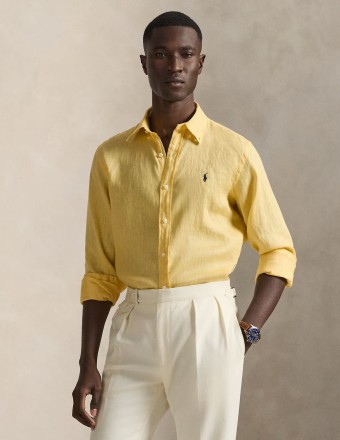ΠΟΥΚΑΜΙΣΟ LINEN CUSTOM FIT