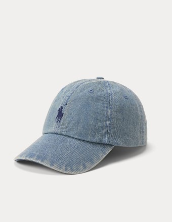 INDIGO DENIM BALL CAP