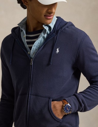 FRENCH TERY FULL-ZIP HOODIE