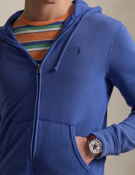 FRENCH TERY FULL-ZIP HOODIE