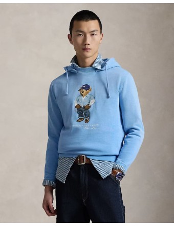 POLO BEAR FLEECE HOODIE