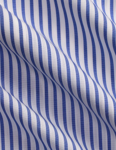 CUSTOM FIT STRIPED BROADCLOTH SHIRT