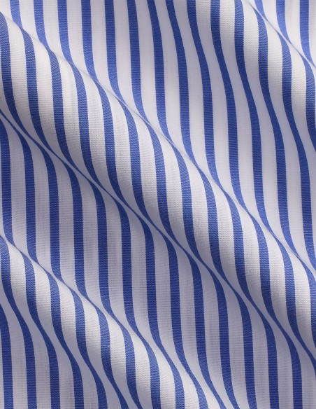 CUSTOM FIT STRIPED BROADCLOTH SHIRT