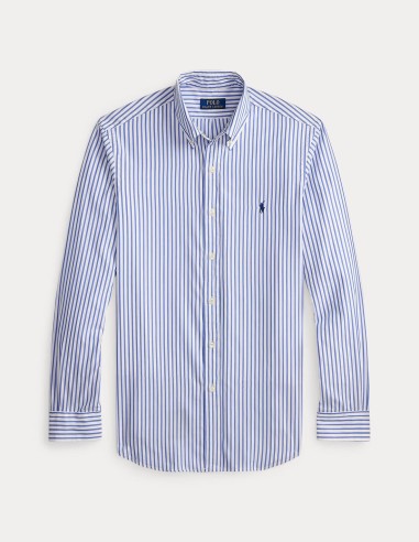CUSTOM FIT STRIPED BROADCLOTH SHIRT