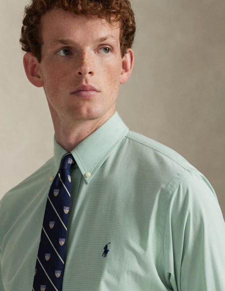 CUSTOM FIT STRETCH POPLIN SHIRT