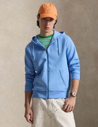 DOUBLE-KNIT FULL ZIP HOODIE