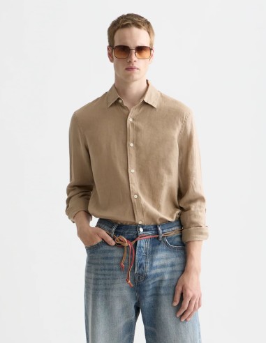 SEASONAL CORE LINEN REGULAR FIT SHIRT