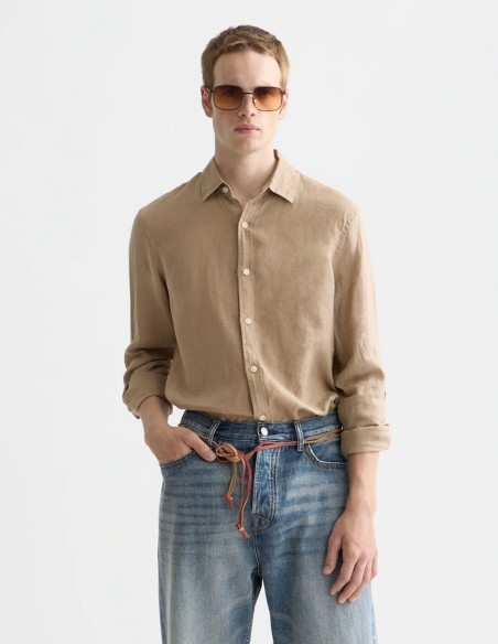 SEASONAL CORE LINEN REGULAR FIT SHIRT