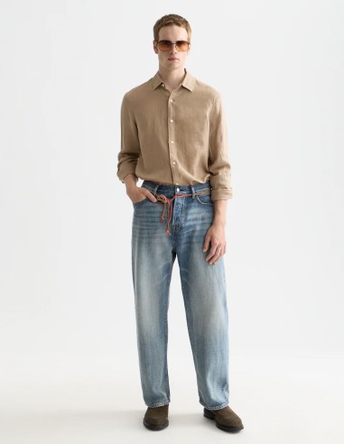 SEASONAL CORE LINEN REGULAR FIT SHIRT