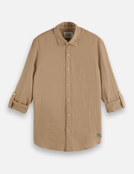 ΠΟΥΚΑΜΙΣΟ LINEN REGULAR FIT