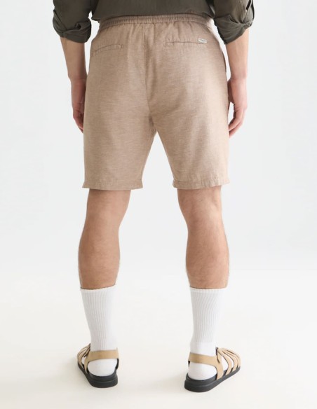 ΒΕΡΜΟΥΔΑ CHINO COTTON LINEN CORE FAVE