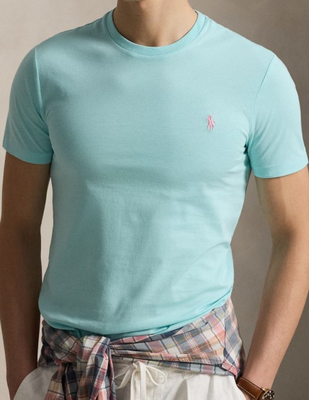 CUSTOM SLIM FIT JERSEY CREWNECK T-SHIRT