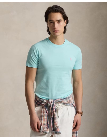 CUSTOM SLIM FIT JERSEY CREWNECK T-SHIRT