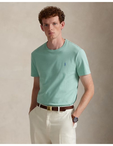 CUSTOM SLIM FIT JERSEY CREWNECK T-SHIRT