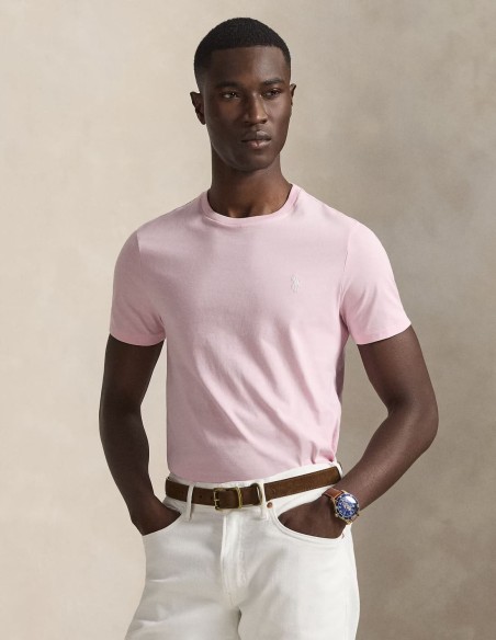 CUSTOM SLIM FIT JERSEY CREWNECK T-SHIRT