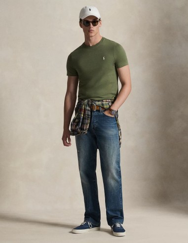 CUSTOM SLIM FIT JERSEY CREWNECK T-SHIRT