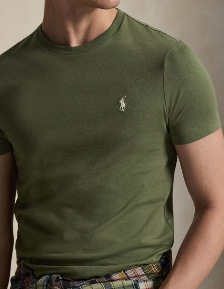 CUSTOM SLIM FIT JERSEY CREWNECK T-SHIRT