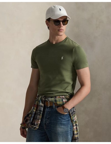 CUSTOM SLIM FIT JERSEY CREWNECK T-SHIRT