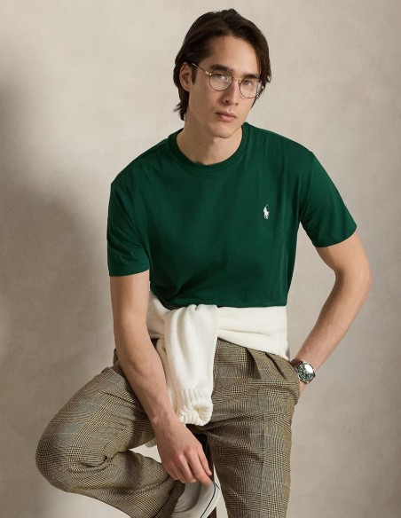 CUSTOM SLIM FIT JERSEY CREWNECK T-SHIRT