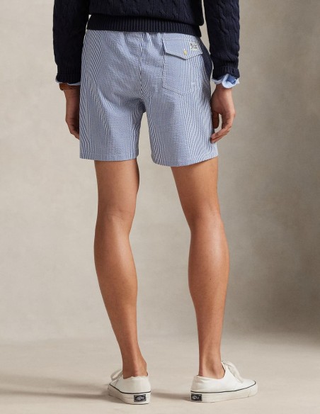 STRIPED TRAVELLER SWIMMING TRUNKS