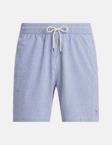 STRIPED TRAVELLER SWIMMING TRUNKS