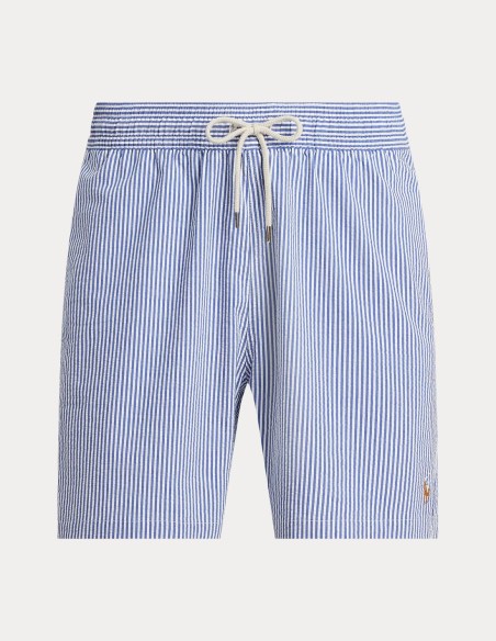 STRIPED TRAVELLER SWIMMING TRUNKS