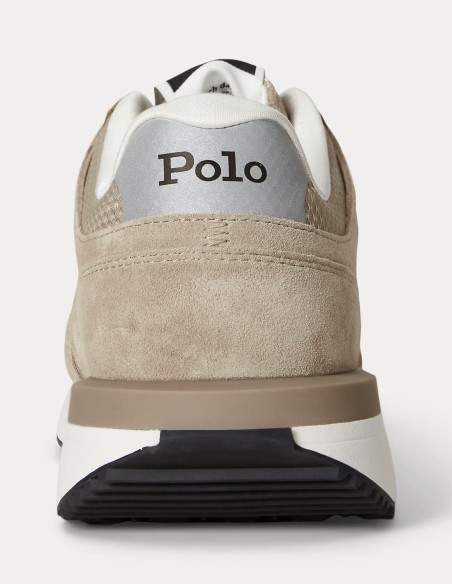 TRAIN 89 V2 SUEDE-PANELLED TRAINER