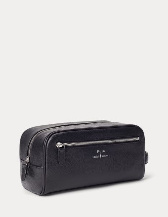 PEBBLED LEATHER TRAVEL CASE 2