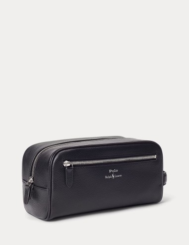 PEBBLED LEATHER TRAVEL CASE