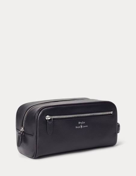 PEBBLED LEATHER TRAVEL CASE