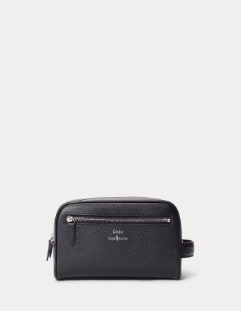 PEBBLED LEATHER TRAVEL CASE