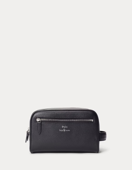 PEBBLED LEATHER TRAVEL CASE