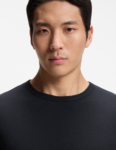 T-SHIRT COTTON-LINEN REGULAR FIT