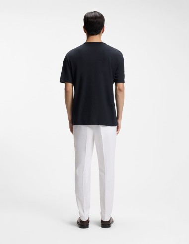 T-SHIRT COTTON-LINEN REGULAR FIT