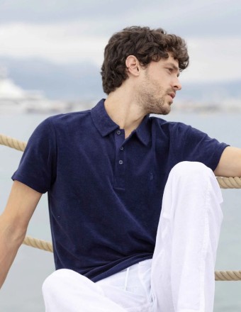 ΜΠΛΟΥΖΑ POLO TERRY SOLID