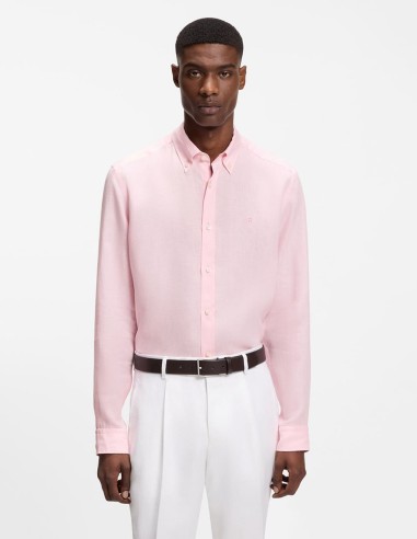 ΠΟΥΚΑΜΙΣΟ LINEN BUTTON DOWN REGULAR FIT