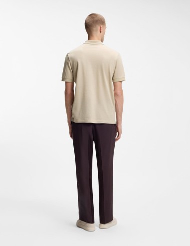 ΜΠΛΟΥΖΑ POLO COTTON BLEND WITH ZIP...