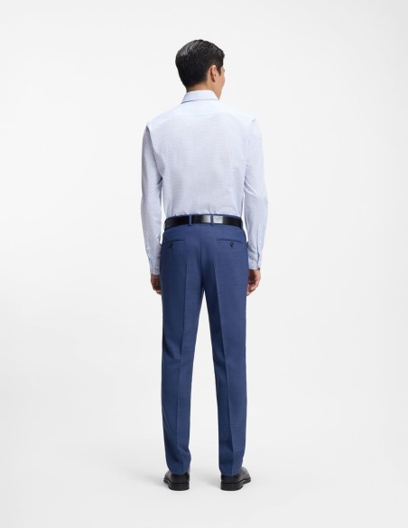 SLIM FIT EASY IRON CHECKED SHIRT