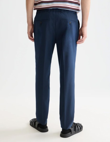 WARREN SEERSUCKER STRAIGHT FIT JOGGER