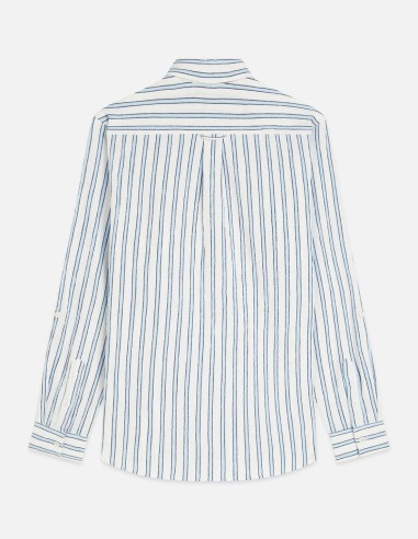 ΠΟΥΚΑΜΙΣΟ STRIPED CRINKLE STRUCTURE