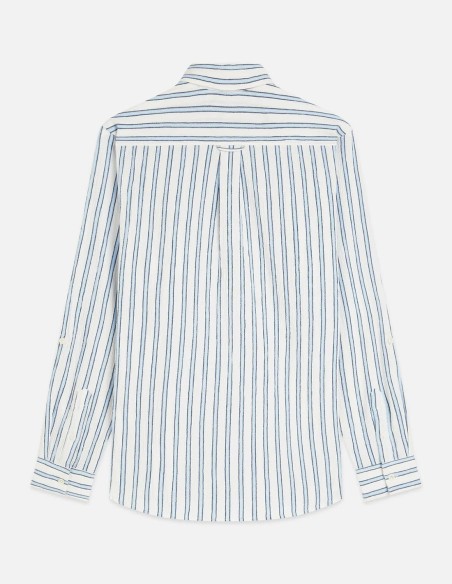 ΠΟΥΚΑΜΙΣΟ STRIPED CRINKLE STRUCTURE