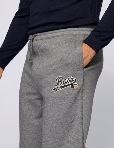 BOSS x RUSSELL JOG PANTS WITH EXCUSIVE LOGO