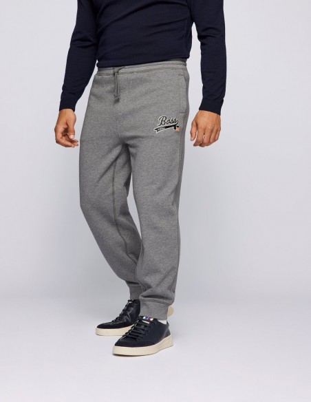 BOSS x RUSSELL JOG PANTS WITH EXCUSIVE LOGO