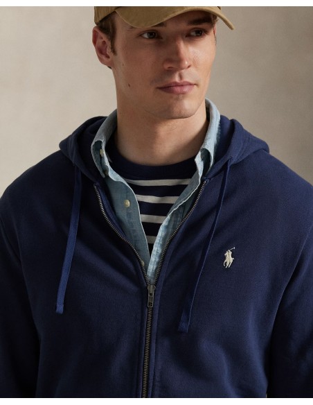 LOOPBACK TERRY FULL-ZIP HOODIE