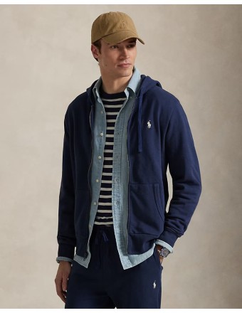LOOPBACK TERRY FULL-ZIP HOODIE