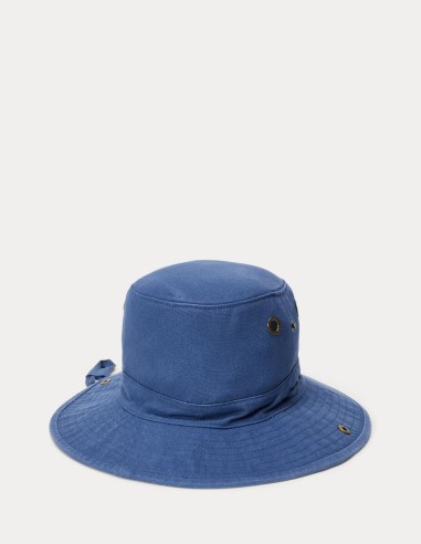 LOGO PATCH CANVAS BUCKET CAP