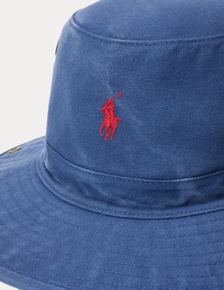 LOGO PATCH CANVAS BUCKET CAP