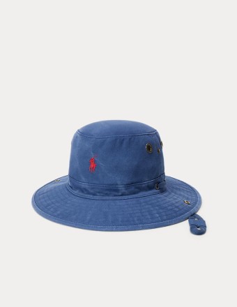 LOGO PATCH CANVAS BUCKET CAP 2