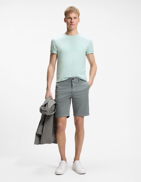 COTTON JERSEY T-SHIRT WITH LARGE LOGO PRINT